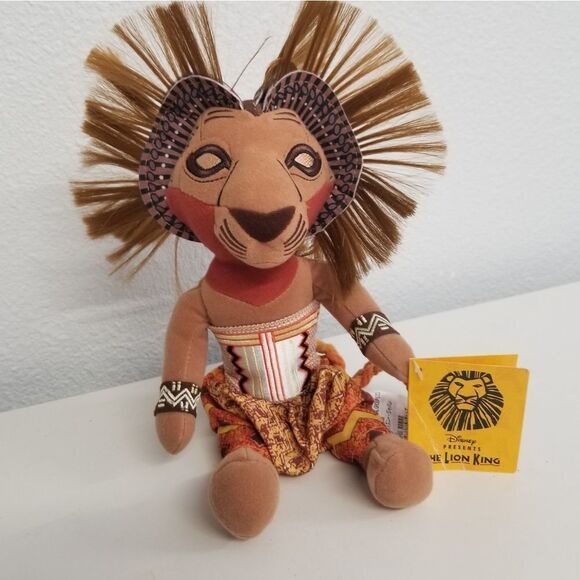 THE Lion King Disney Broadway Simba Bean Bag - Picture 2 of 8